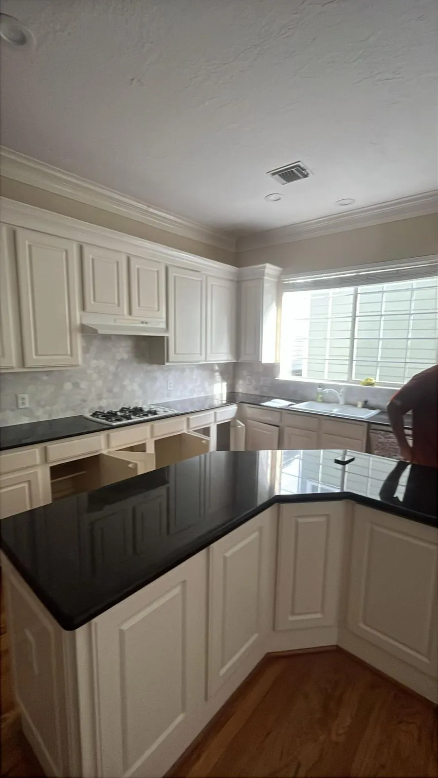 Traditional/Transitional Kitchen Remodel in Houston, TX by Kitchen Remodel Masters Houston project photo 14